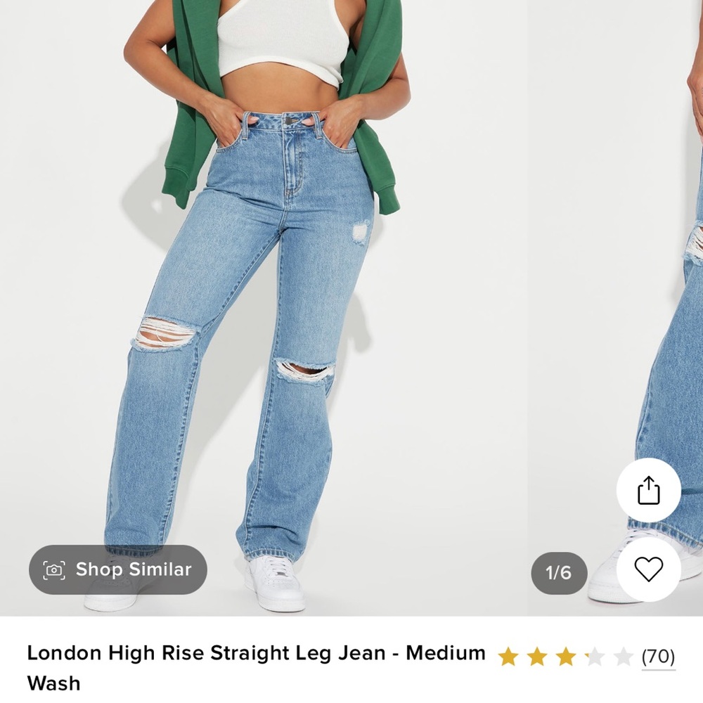 BRAND NEW Fashion Nova Jeans.